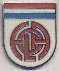 футбол.клуб ФоЛа Еш (Люксембург)2 ЕМАЛЬ /FoLa Esch,Luxembourg football pin badge