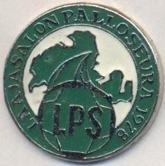 футбол.клуб Лааясало (Фінляндія) важмет/Laajasalon PS,Finland football pin badge