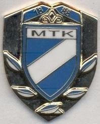 футбол.клуб МТК (Угорщина) ЕМАЛЬ /MTK Budapest,Hungary football enamel pin badge