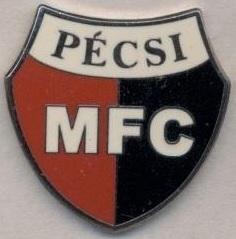 футбол.клуб Печ (Угорщина)2 ЕМАЛЬ / Pecsi MFC, Hungary football enamel pin badge