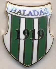 футбол.клуб Халадаш (Угорщина) ЕМАЛЬ випуклий / Haladas VSE,Hungary football pin