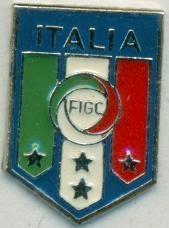 Італія,федерація футболу,офіц. важмет/Italy calcio football federation pin badge