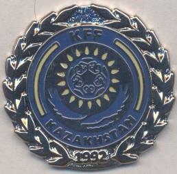 Казахстан, федерація футболу, №7 ЕМАЛЬ /Kazakhstan football federation pin badge