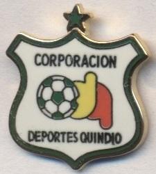 футбол.клуб Кіндіо (Колумбія) ЕМАЛЬ /Quindio Armenia,Colombia football pin badge