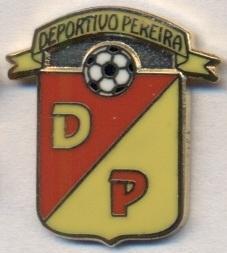 футбол.клуб Депортіво Перейра(Колумбія ЕМАЛЬ/Depor.Pereira,Colombia football pin