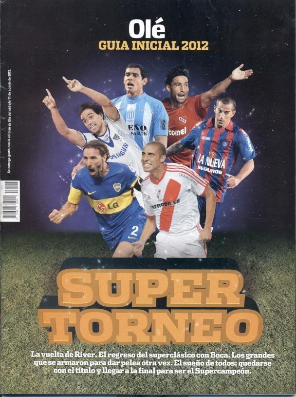 Аргентина, чемп-т Інісіаль 2012, спецвидання Ole Argentina football season guide