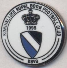 футбол.клуб Боом=Бом (Бельгія)2 ЕМАЛЬ/K.Rupel Boom FC,Belgium football pin badge