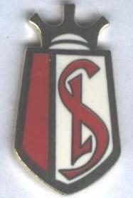 футбол.клуб Стандард Льєж (Бельгія)2 ЕМАЛЬ/R.Standard Liege,Belgium football pin