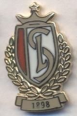 футбол.клуб Стандард Льєж (Бельгія)8 ЕМАЛЬ/R.Standard Liege,Belgium football pin