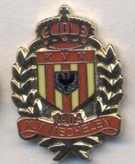 футбольний клуб Мехелен (Бельгія)1 ЕМАЛЬ /KV Mechelen,Belgium football pin badge