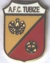 футбол.клуб Тюбіз (Бельгія)1 ЕМАЛЬ /AFC Tubize,Belgium football enamel pin badge