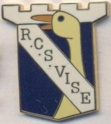 футбольний клуб Візе (Бельгія)2 ЕМАЛЬ /CS Vise,Belgium football enamel pin badge