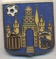 футбол.клуб Вестерло (Бельгія)1 ЕМАЛЬ / KVC Westerlo, Belgium football pin badge