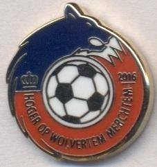 футбол.клуб Волвертем (Бельгія)2 ЕМАЛЬ/K.Wolvertem SC,Belgium football pin badge