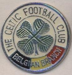 футбол.фан-клуб Селтік Глазго (Шотл.-Бельгія) важмет/Glasgow Celtic football pin