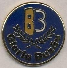 футбол.клуб Глорія Бузеу (Румунія4 ЕМАЛЬ/Gloria Buzau,Romania football pin badge