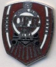 футбол.клуб ЧФР Клуж (Румунія) ЕМАЛЬ /CFR Cluj,Romania football enamel pin badge