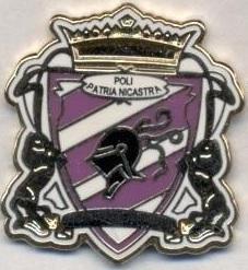 футбол.клуб Полі.Тімішоара (Румунія)4 ЕМАЛЬ /Poli Timisoara,Romania football pin