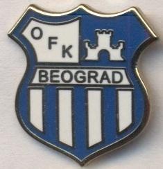 футбол.клуб ОФК Белград (Сербія)3 ЕМАЛЬ / OFK Belgrade,Serbia football pin badge