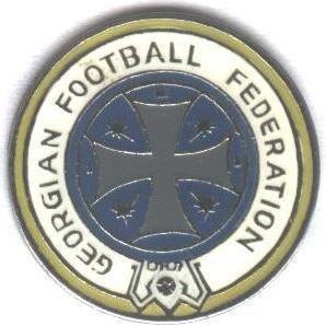 Грузія, федерація футболу,№2 важмет /Georgia football assn. federation pin badge