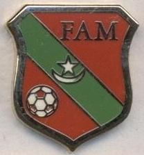 Мальдіви, федерація футболу,№2 ЕМАЛЬ/Maldives football assn.federation pin badge