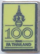 Таїланд, федерація футболу,ювілей 100,№2b ЕМАЛЬ/Thailand football federation pin