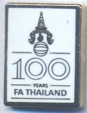 Таїланд, федерація футболу,ювілей 100,№2d ЕМАЛЬ/Thailand football federation pin