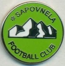 футбол.клуб Саповнела Терджола (Грузія)1 ЕМАЛЬ/FC Sapovnela,Georgia football pin