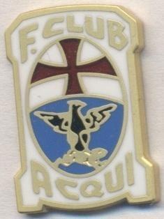 футбольний клуб Акві (Італія) ЕМАЛЬ / Acqui FC, Italy football replica pin badge