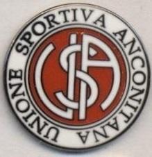 футбол.клуб Анконітана (Італія) ЕМАЛЬ / US Anconitana,Italy football replica pin