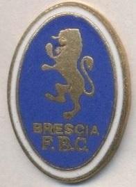 футбол.клуб Брешія (Італія ЕМАЛЬ випуклий/Brescia FBC,Italy football replica pin