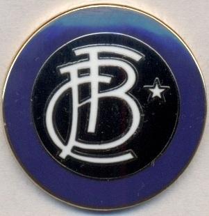 футбол.клуб Казалє (Італія) ЕМАЛЬ випуклий/Casale FBC,Italy football replica pin