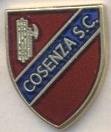 футбол.клуб Козенца (Італія) ЕМАЛЬ / Cosenza SC,Italy football replica pin badge