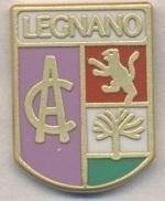 футбол.клуб Леньяно (Італія) ЕМАЛЬ / AC Legnano,Italy football replica pin badge