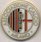 футбол.клуб Мілано*(Італія) ЕМАЛЬ / AC Milano*,Italy football replica2 pin badge