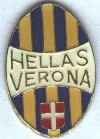 футбол.клуб Верона (Італія важмет/Hellas Verona,Italy football replica pin badge