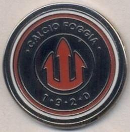 футбол.клуб Фоджа (Італія)5 ЕМАЛЬ / Calcio Foggia 1920, Italy football pin badge