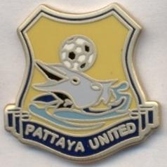 футбол.клуб Паттая (Таїланд) ЕМАЛЬ / Pattaya United, Thailand football pin badge