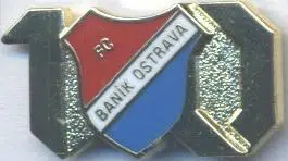 футбол.клуб Банік Острава (Чехія офіц.? ЕМАЛЬ/Banik Ostrava,Czech football badge