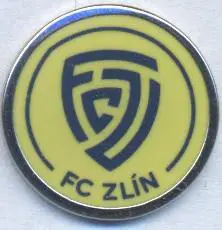 футбол.клуб Злін (Чехія) офіц. важмет / FC Zlin, Czech football enamel pin badge