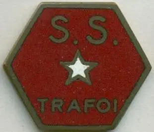 футбол.клуб Трафой (Італія) ЕМАЛЬ /SS Trafoi,Italy football enamel replica badge
