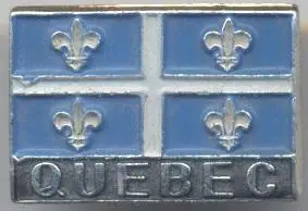 прапор=флаг квазі-держава Квебек, ЕМАЛЬ /province Quebec state flag emblem badge