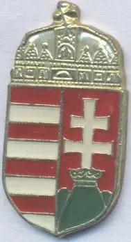 герб емблема держава Угорщина важмет/Hungary state coat-of-arms emblem pin badge