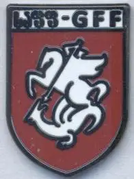Грузія, федерація футболу,№7 ЕМАЛЬ /Georgia football federation enamel pin badge