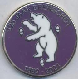 футбол.клуб Беерсхот (Бельгія)3 ЕМАЛЬ / Beerschot Antwerpen,Belgium football pin