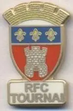 футбол.клуб РФК Турне (Бельгія)1 ЕМАЛЬ / RFC Tournai, Belgium football pin badge