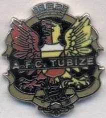 футбол.клуб Тюбіз (Бельгія)2 ЕМАЛЬ /AFC Tubize,Belgium football enamel pin badge