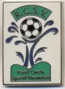 футбольний клуб Верв'є (Бельгія) ЕМАЛЬ / RCS Verviers,Belgium football pin badge