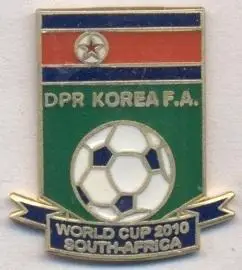 КНДР, федерація футболу,№3 ЕМАЛЬ / DPR North Korea football federation pin badge