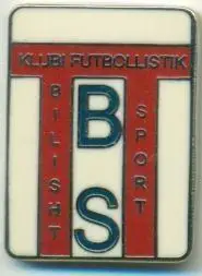 футбольний клуб Білішт (Албанія) ЕМАЛЬ /Bilisht Sport,Albania football pin badge